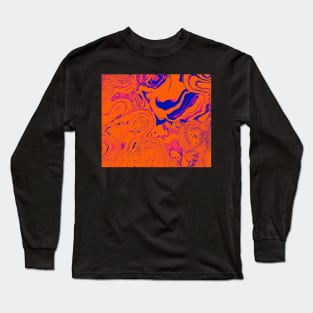 Orange Orangutan Long Sleeve T-Shirt